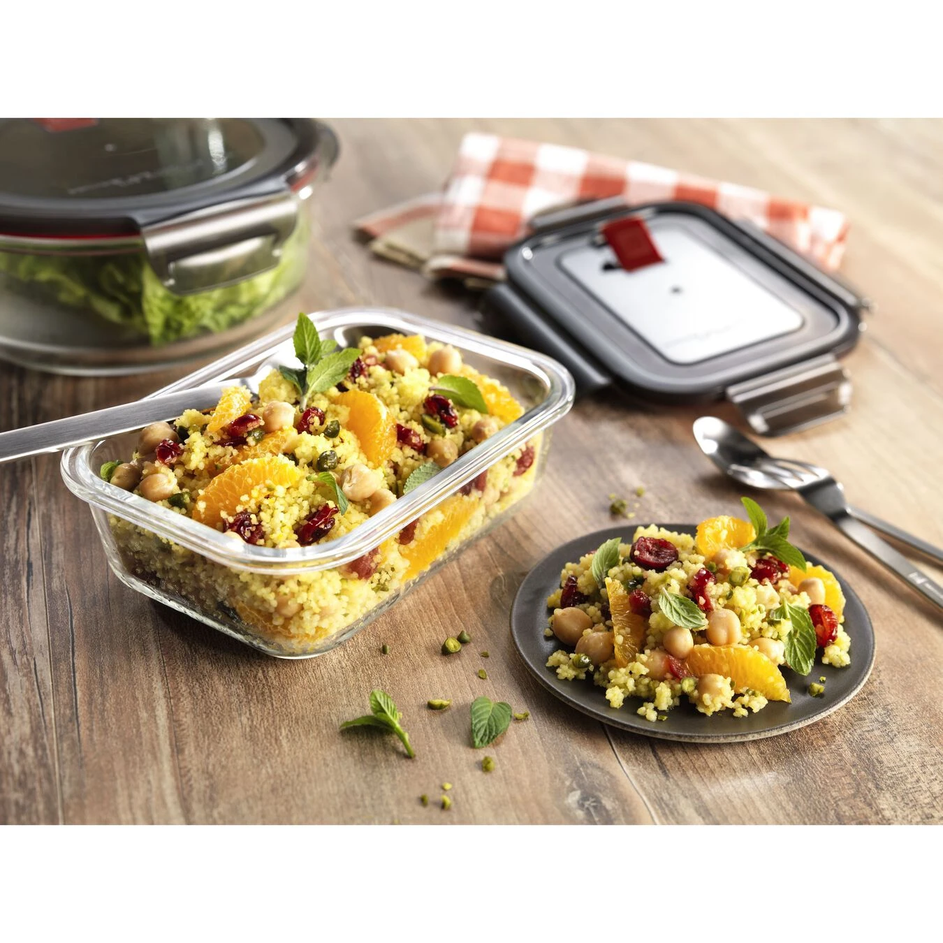 Zwilling Glasdose Rechteckig 1,4 L, Borosilikatglas – Bild 2