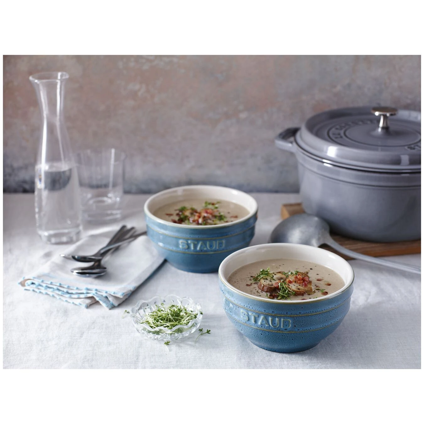 Staub Schüssel 14 Cm, Keramik, Antik-Türkis – Bild 4