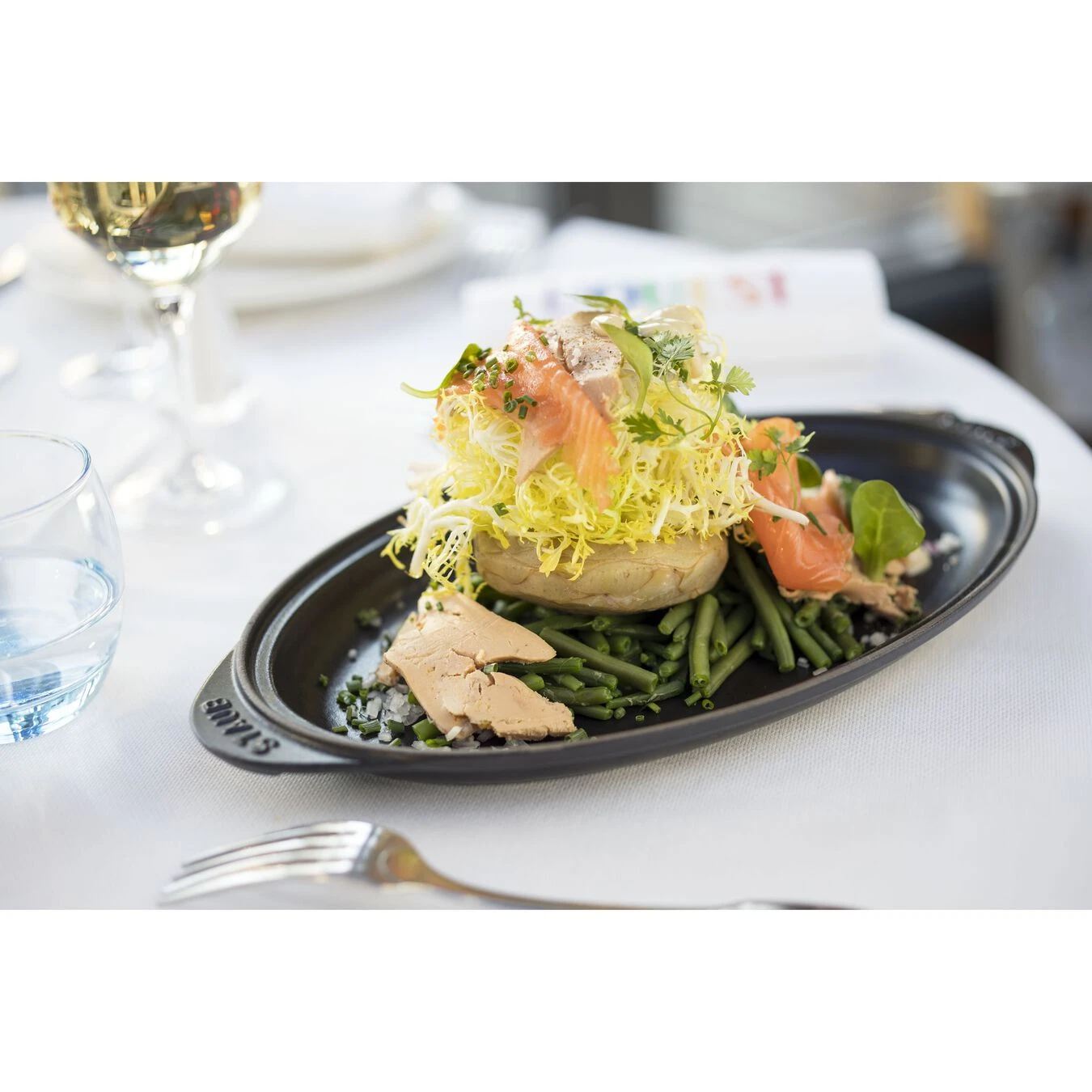 Staub Ofenform Mit Deckel 31 Cm, Gusseisen – Bild 2