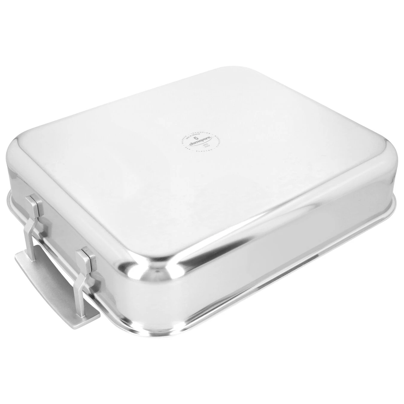 Demeyere Bräter, 32 X 26,5 Cm 32 X 26,5 Cm, 18/10 Edelstahl, Silber – Bild 3