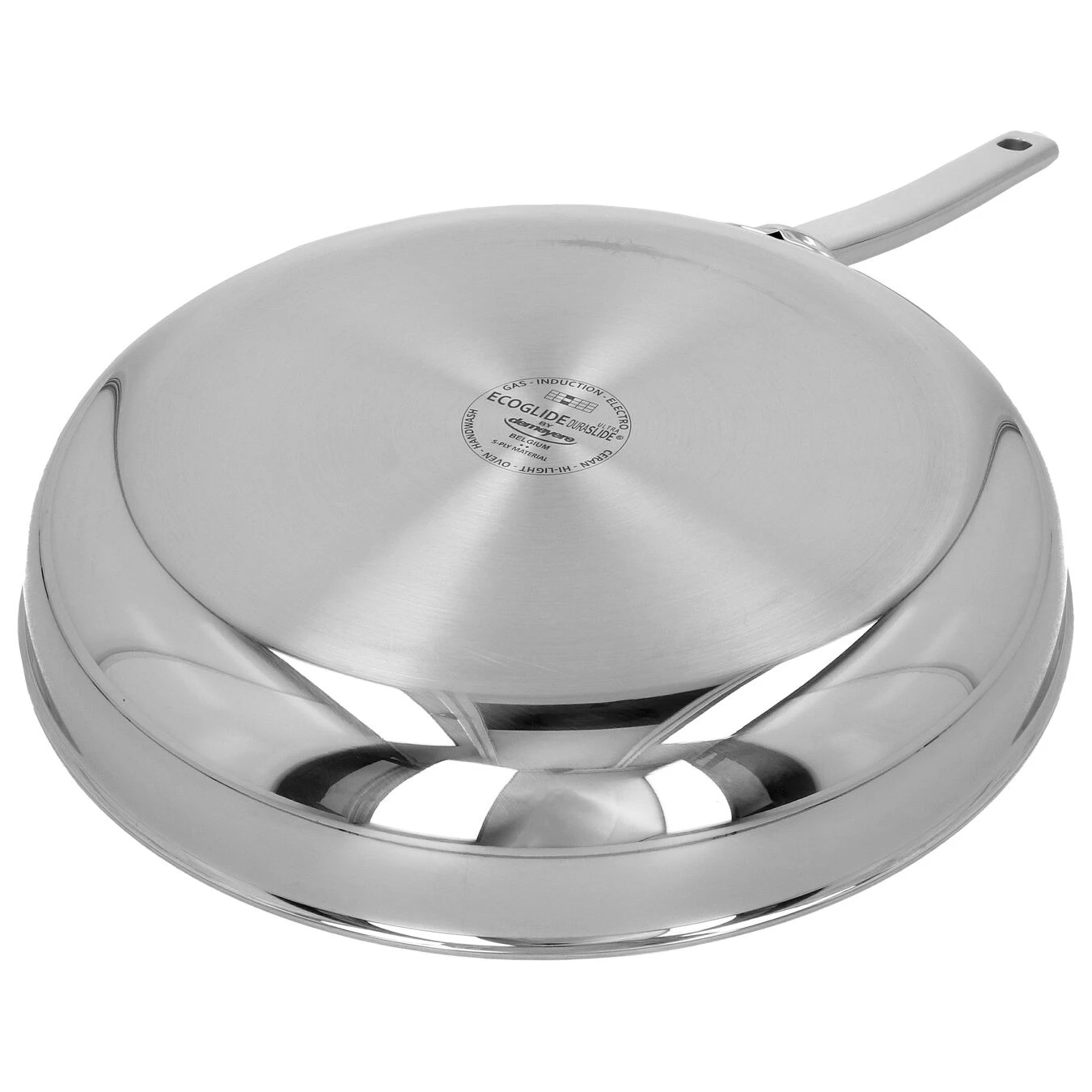 Demeyere Bratpfanne 32 Cm, 18/10 Edelstahl, Silber-Schwarz – Bild 5