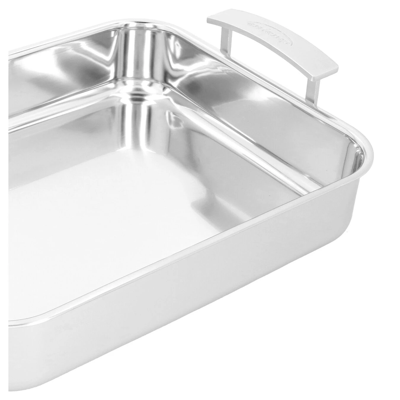 Demeyere Bräter, 32 X 26,5 Cm 32 X 26,5 Cm, 18/10 Edelstahl, Silber – Bild 5