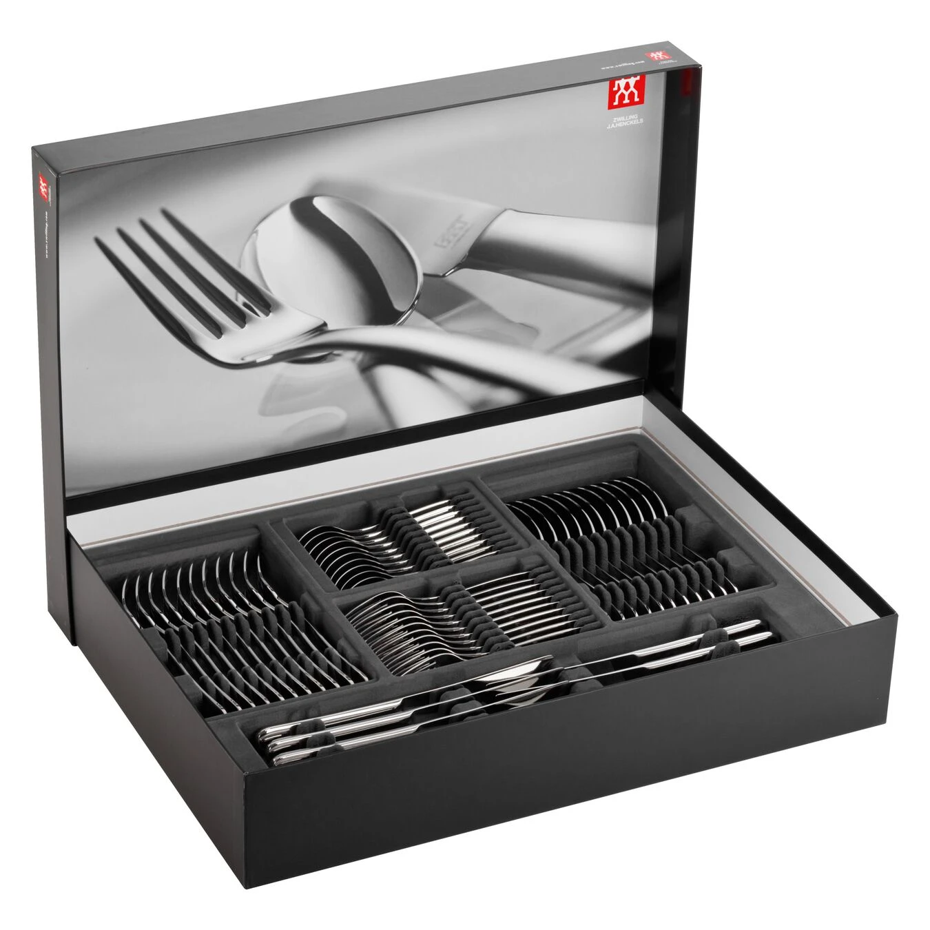 Zwilling Besteckset 68-tlg, Mattiert/poliert – Bild 2