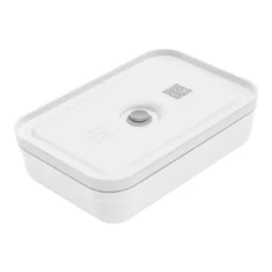 Zwilling Vakuum Lunchbox L Flach, Kunststoff, Weiß-grau