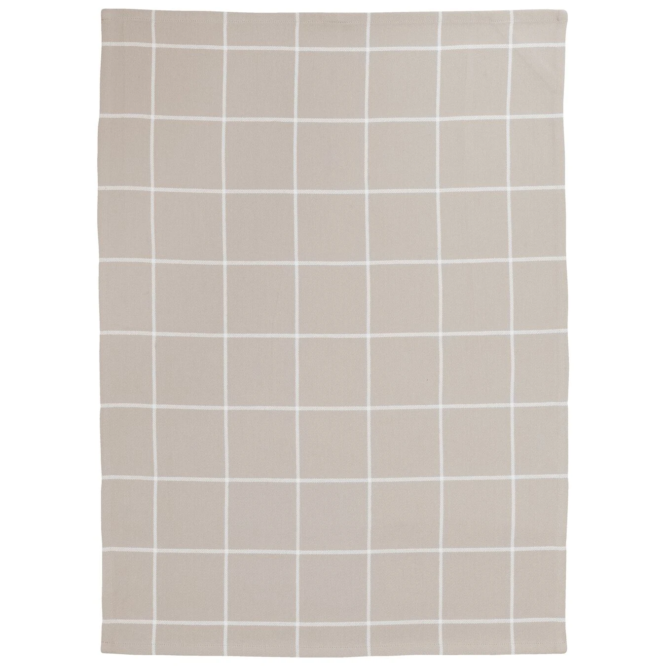 Zwilling Küchenhandtuch Set Kariert 2-tlg, Taupe – Bild 4
