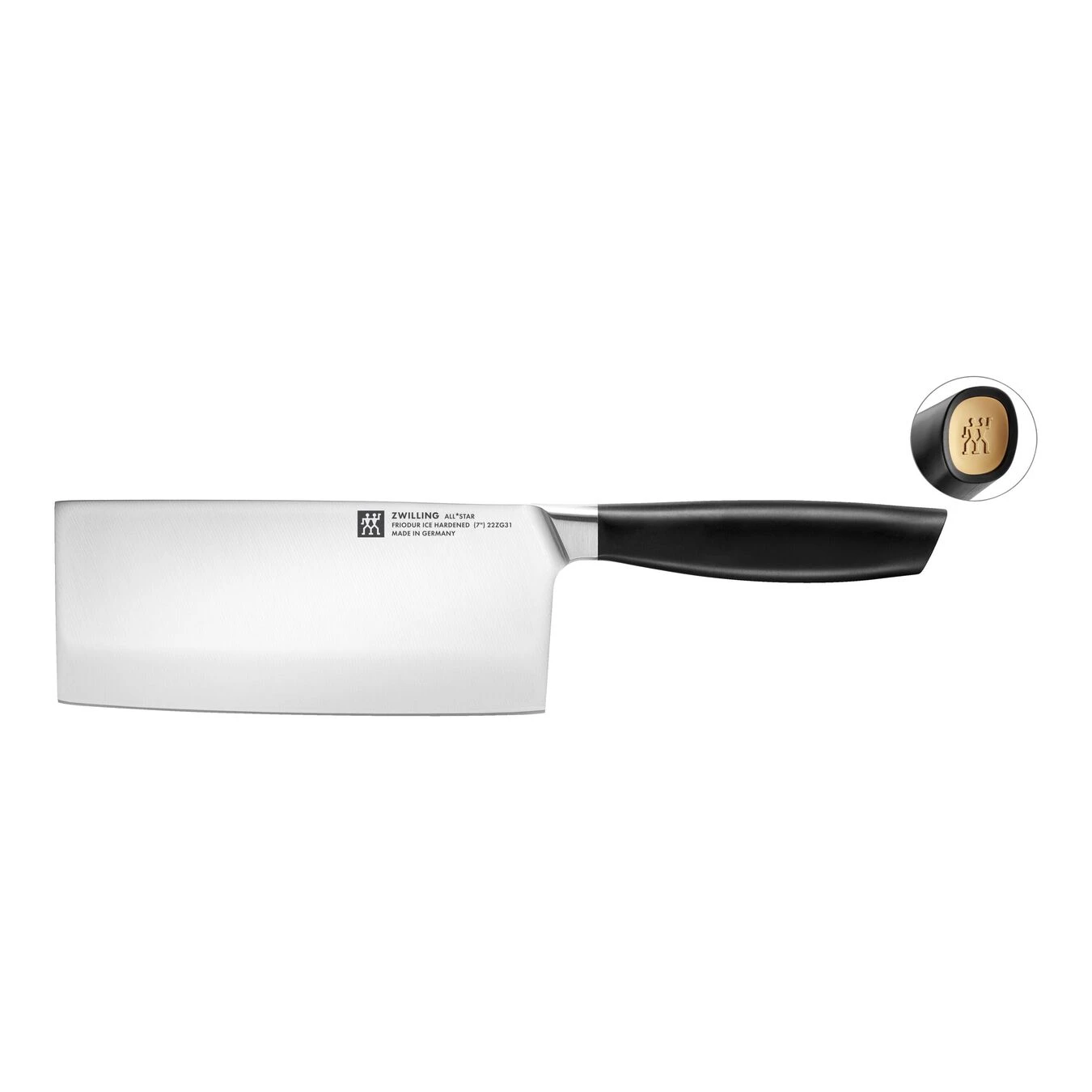 Zwilling Chin. Kochmesser 18 Cm, Gold Matt – Bild 2