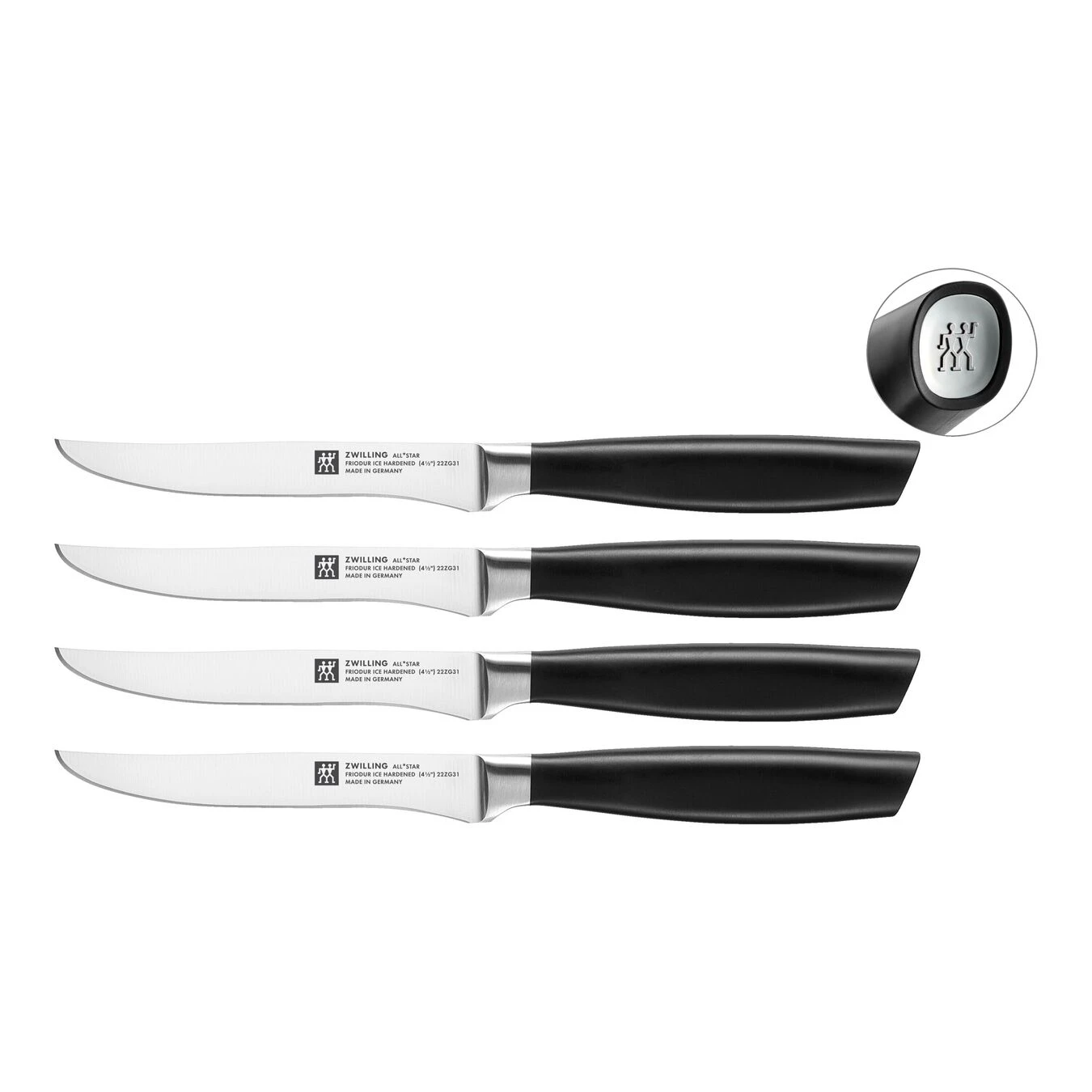 Zwilling Steakmesserset 4-tlg, Silber