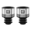 Zwilling Vakuum Weinverschluss Set, 2-tlg, Grau