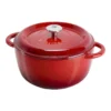 Zwilling Cocotte 24 Cm, Rund, Rot, Gusseisen