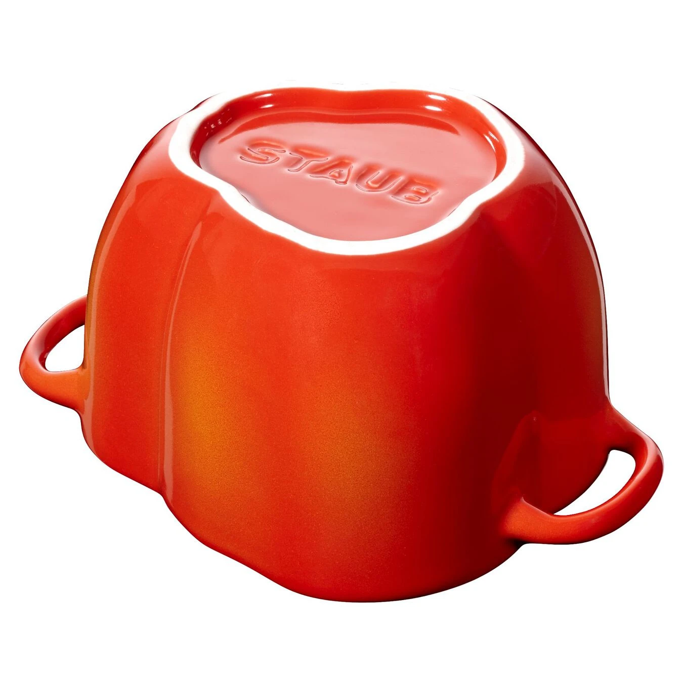 Staub Cocotte 11 Cm, Paprika, Orange-Rot, Keramik – Bild 6