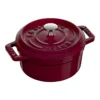 Staub Mini Cocotte 10 Cm, Rund, Bordeaux, Gusseisen