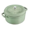 Staub Cocotte 18 Cm, Rund, Salbeigrün, Gusseisen
