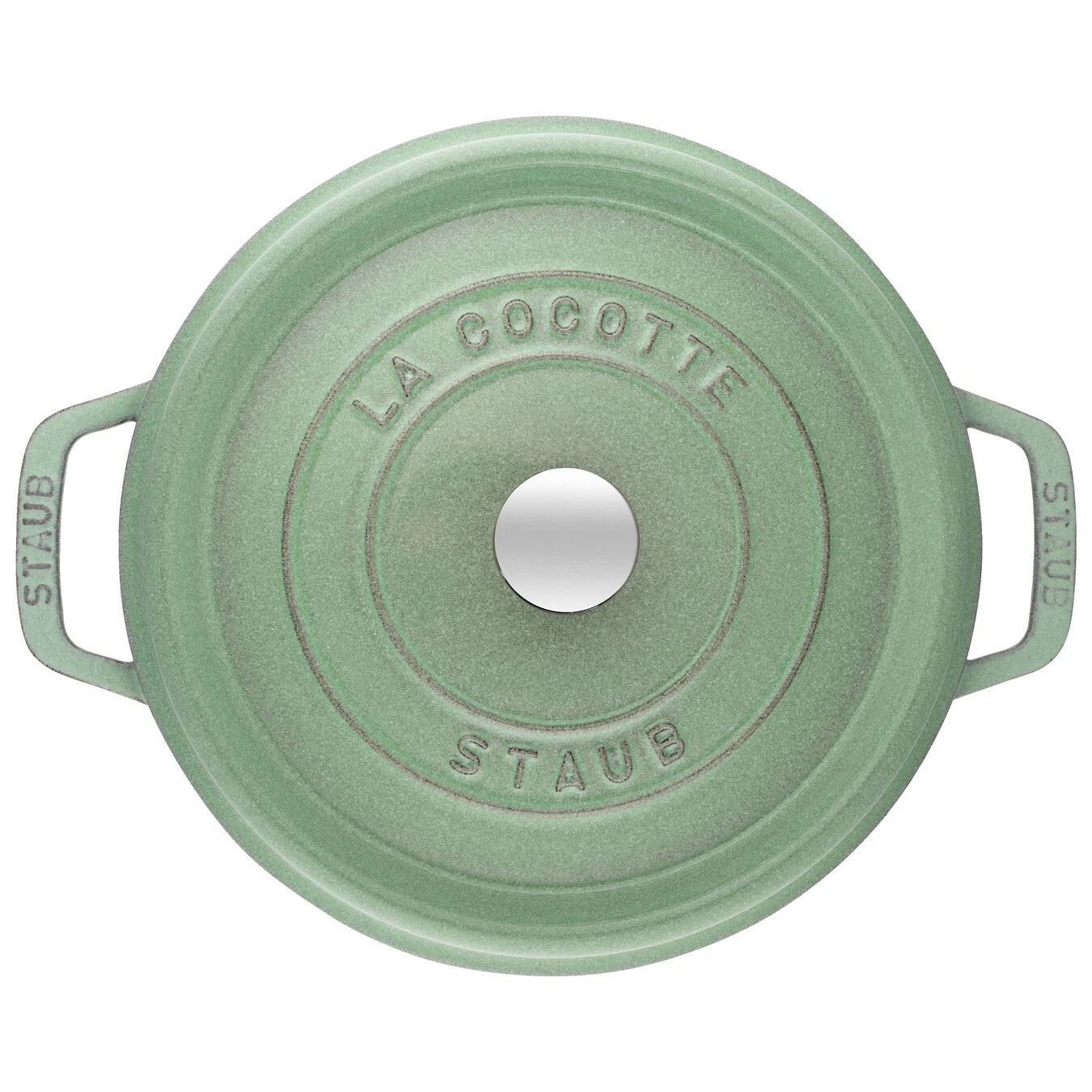 Staub Cocotte 18 Cm, Rund, Salbeigrün, Gusseisen – Bild 4