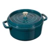 Staub Cocotte 24 Cm, Rund, La-Mer, Gusseisen