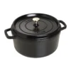 Staub Cocotte 26 Cm, Rund, Schwarz, Gusseisen