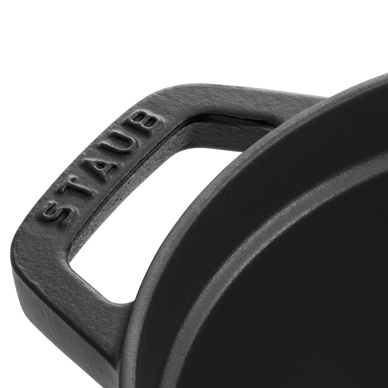 Staub Cocotte 31 Cm, Oval, Schwarz, Gusseisen – Bild 5