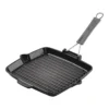 Staub Grillpfanne 24 X 24 Cm, Gusseisen, Schwarz