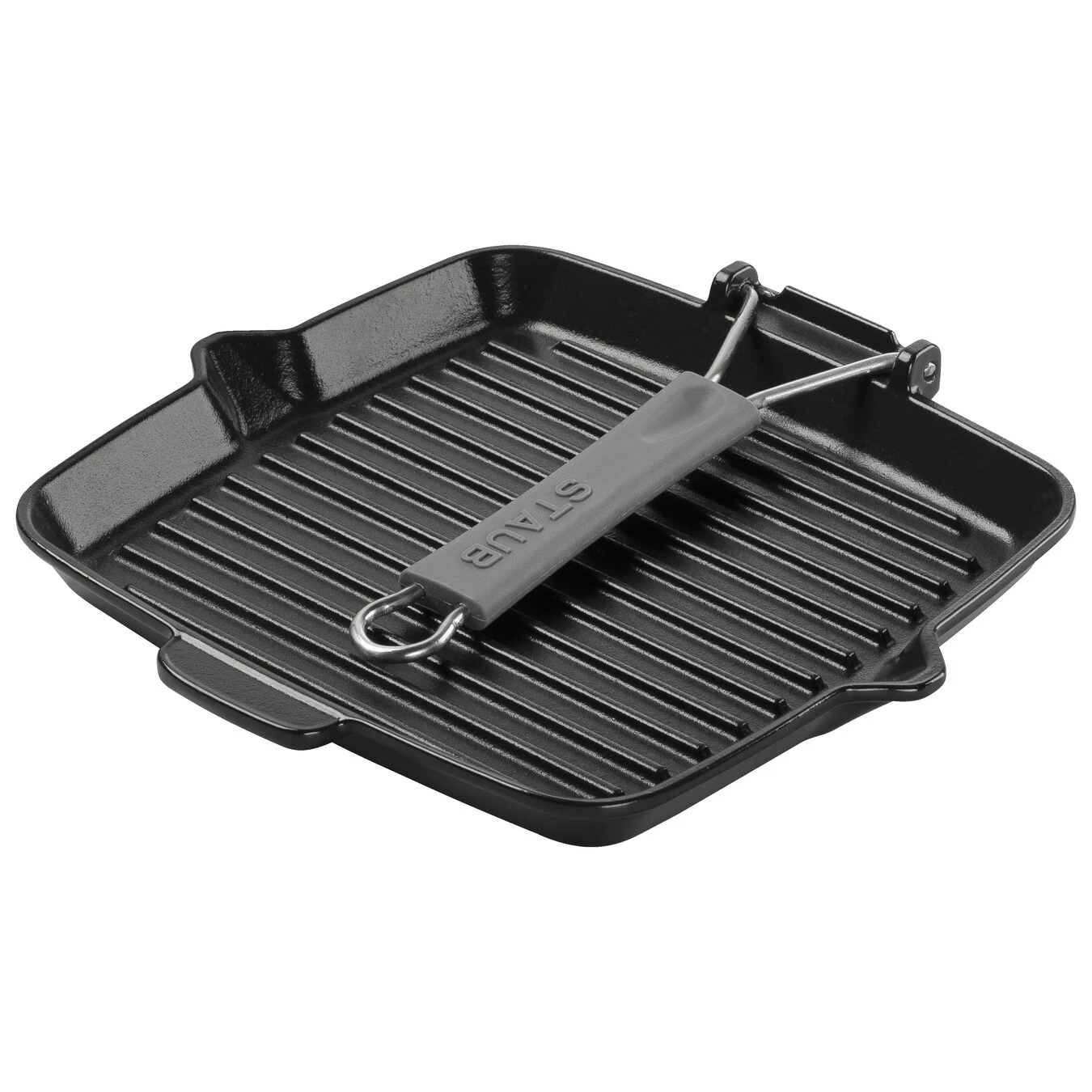 Staub Grillpfanne 24 X 24 Cm, Gusseisen, Schwarz – Bild 2
