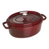 Staub Cocotte 29 Cm, Oval, Grenadine-Rot, Gusseisen