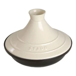 Staub Tajine 28 Cm, Gusseisen, Cream