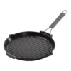Staub Grillpfanne Mit Ausgießnase 28 Cm, Gusseisen, Schwarz