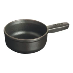 Staub Fondue Topf 12 Cm, Schwarz