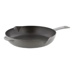 Staub Bratpfanne Mit Ausgießnase 26 Cm, Gusseisen, Graphit-Grau