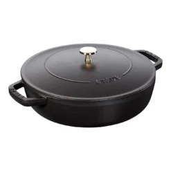 Staub Bräter Mit Chistera Drop-Structure 24 Cm, Gusseisen