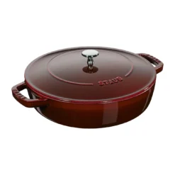 Staub Bräter Mit Chistera Drop-Structure 24 Cm, Gusseisen