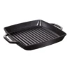 Staub Grillpfanne 28 X 28 Cm, Gusseisen, Schwarz