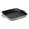 Staub Grillpfanne 28 X 28 Cm, Gusseisen, Graphit-Grau