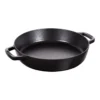 Staub Bratpfanne 26 Cm, Gusseisen, Schwarz