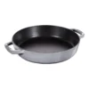 Staub Bratpfanne 26 Cm, Gusseisen, Graphit-Grau