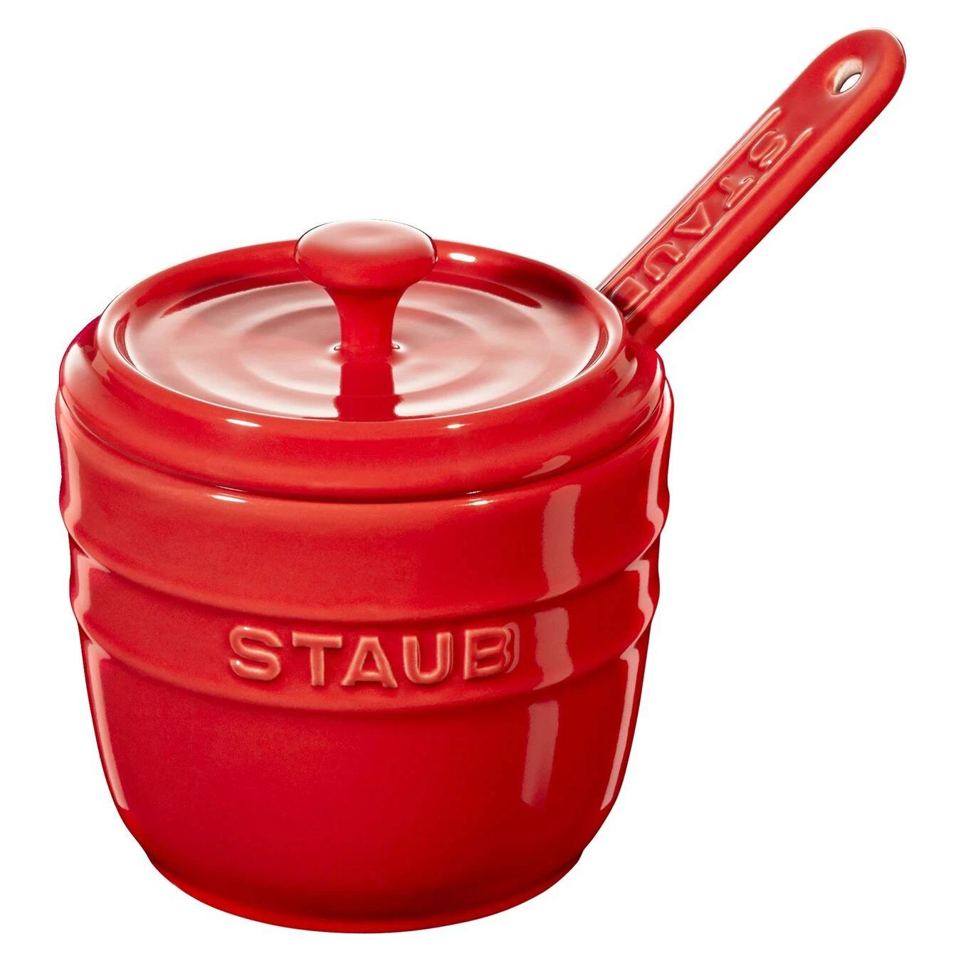 Staub Zuckerdose 9 Cm, Keramik, Kirsch-Rot – Bild 3