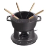 Staub Fondue Set 18 Cm, Schwarz
