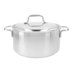 Demeyere Bratentopf Mit Deckel 22 Cm, 18/10 Edelstahl
