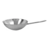Demeyere Wok Flacher Boden 26 Cm, 18/10 Edelstahl