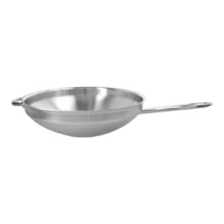 Demeyere Wok Flacher Boden 32 Cm, 18/10 Edelstahl