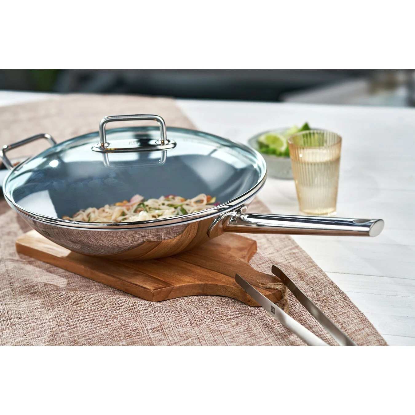 Zwilling Wok 32 Cm, 18/10 Edelstahl – Bild 3