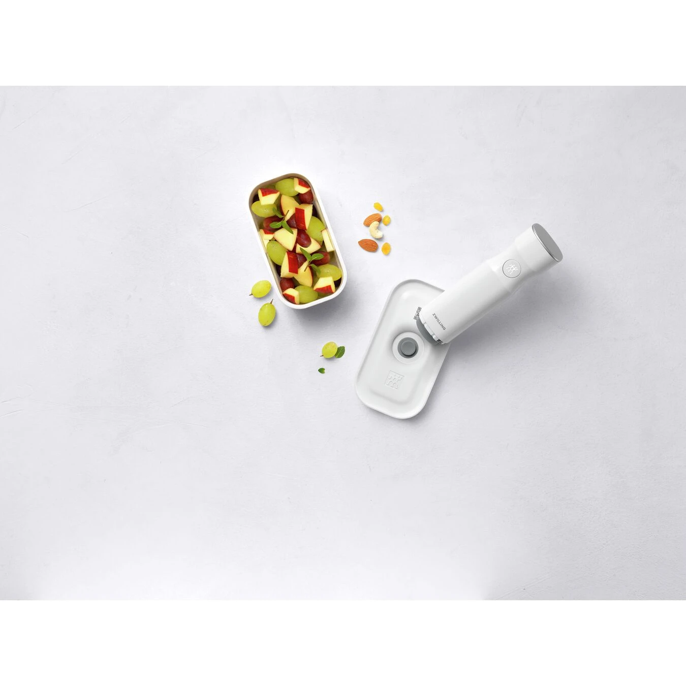 Zwilling Vakuum Lunchbox S, Kunststoff, Weiß-grau – Bild 5