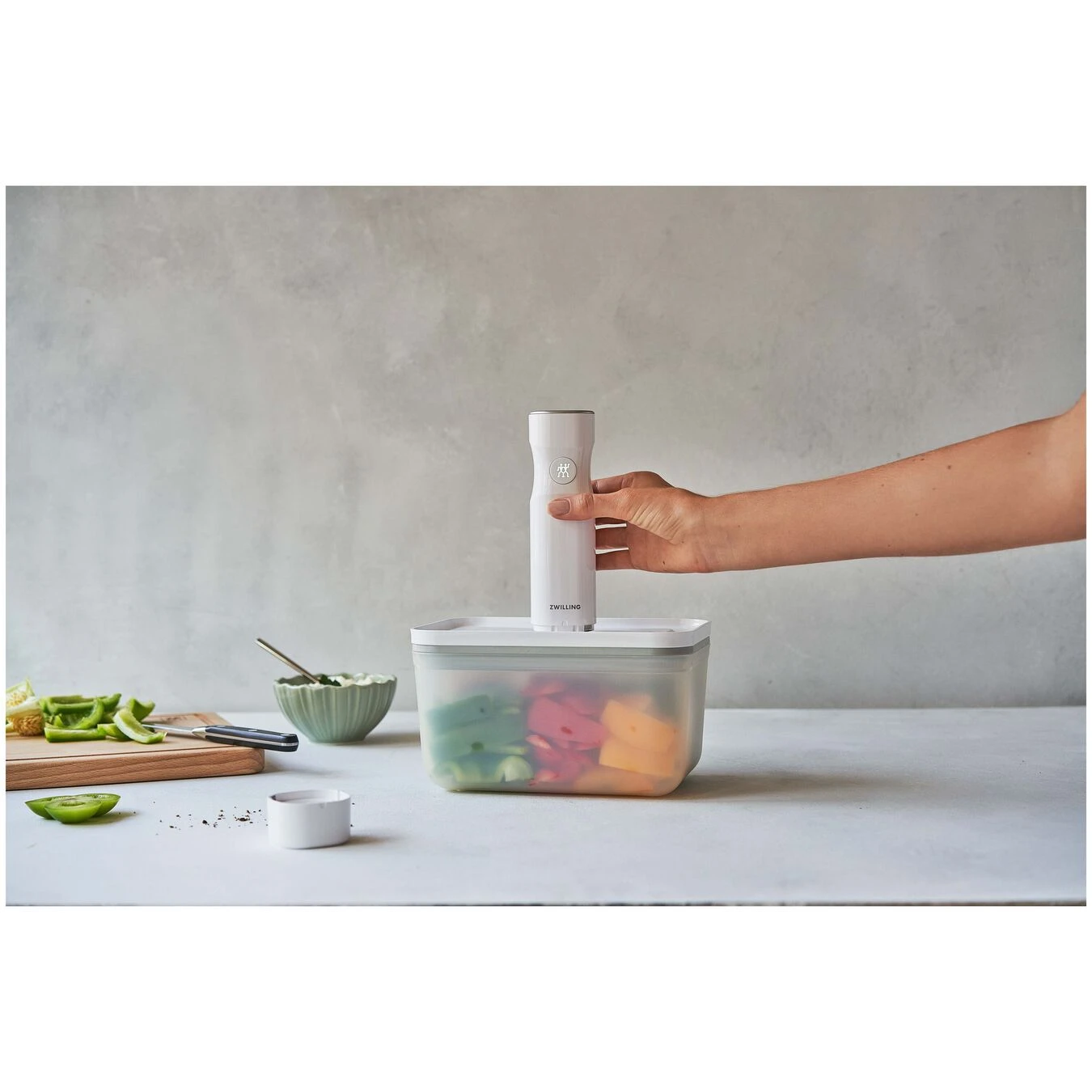 Zwilling Vakuumbox L, Kunststoff, Semitransparent-Grau – Bild 6