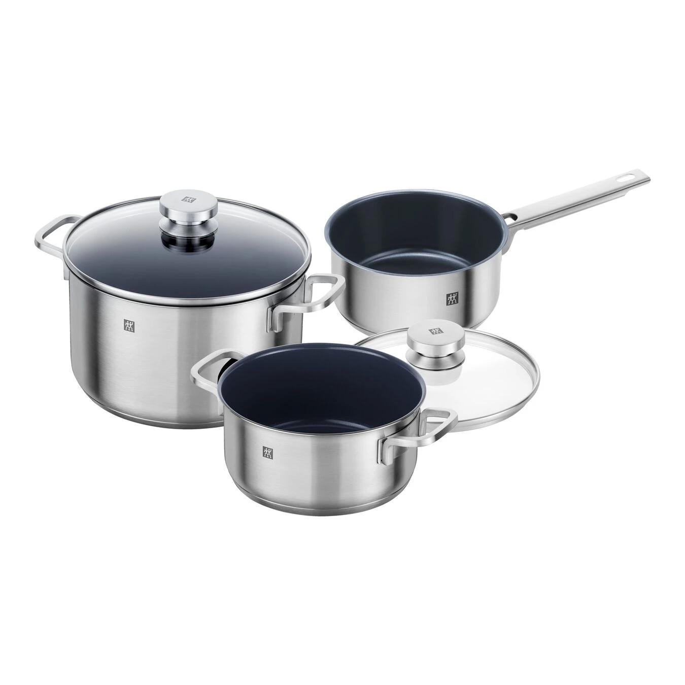Zwilling Kochtopfset 3-tlg, Edelstahl