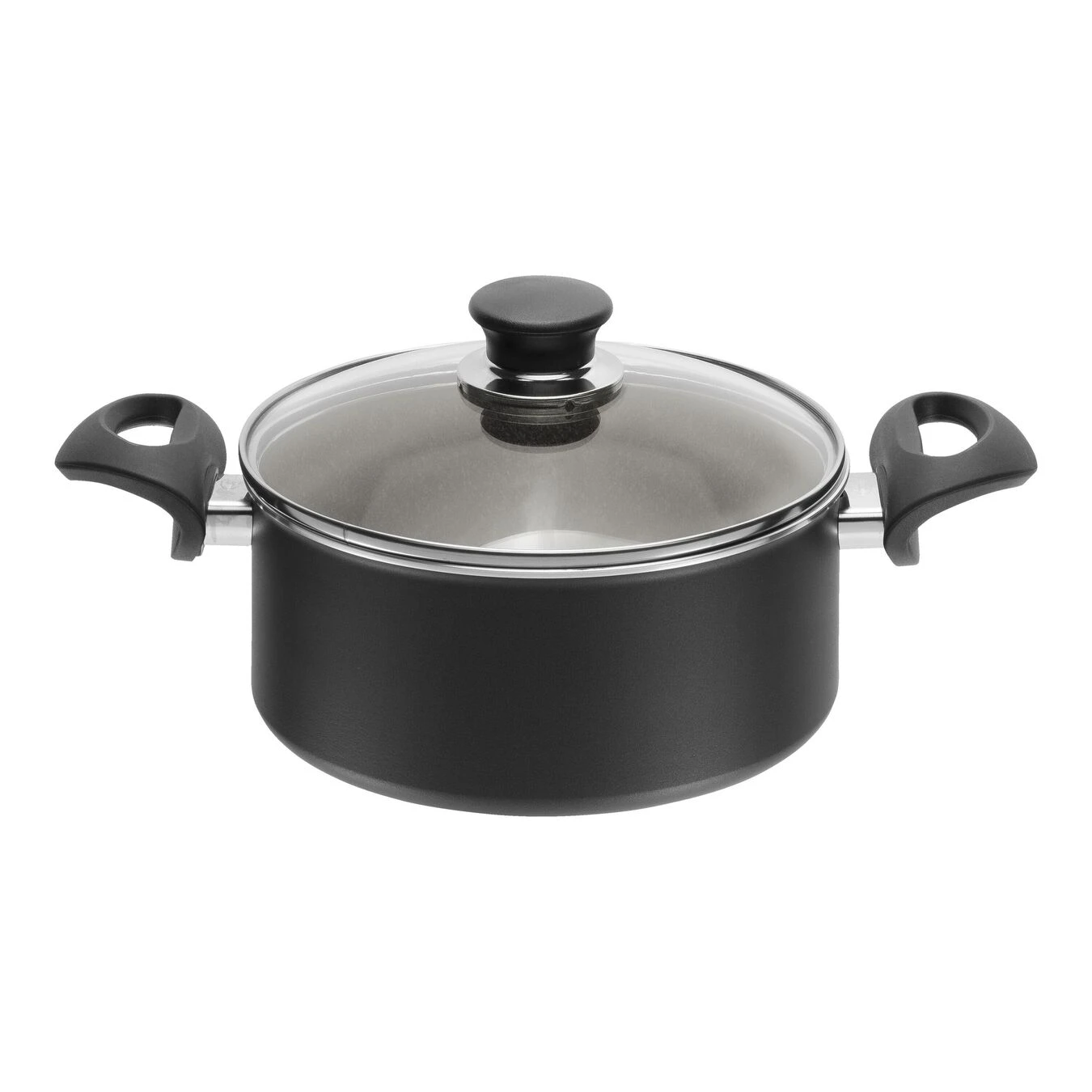 Ballarini Bratentopf Mit Glasdeckel, 24 Cm 24 Cm, Aluminium