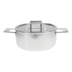 Ballarini Bratentopf Mit Glasdeckel 16 Cm, 18/10 Edelstahl