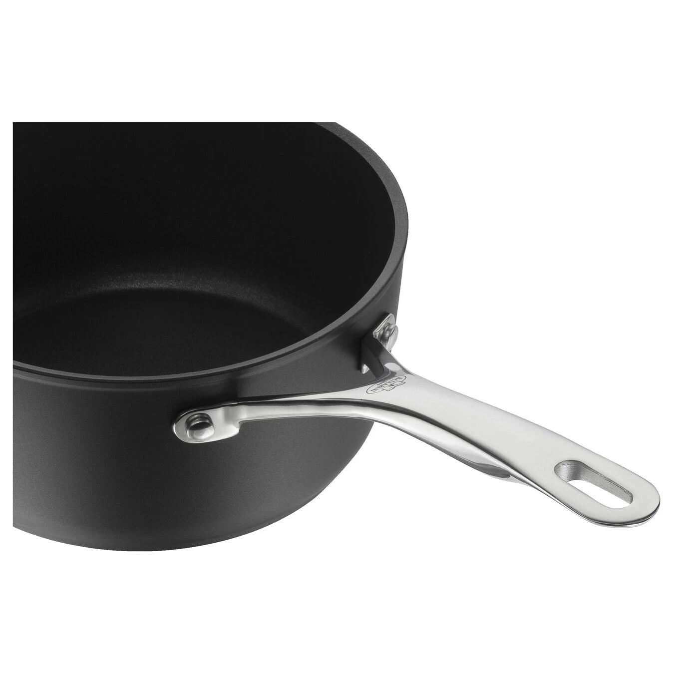 Ballarini Stieltopf 16 Cm, Aluminium, Schwarz – Bild 4