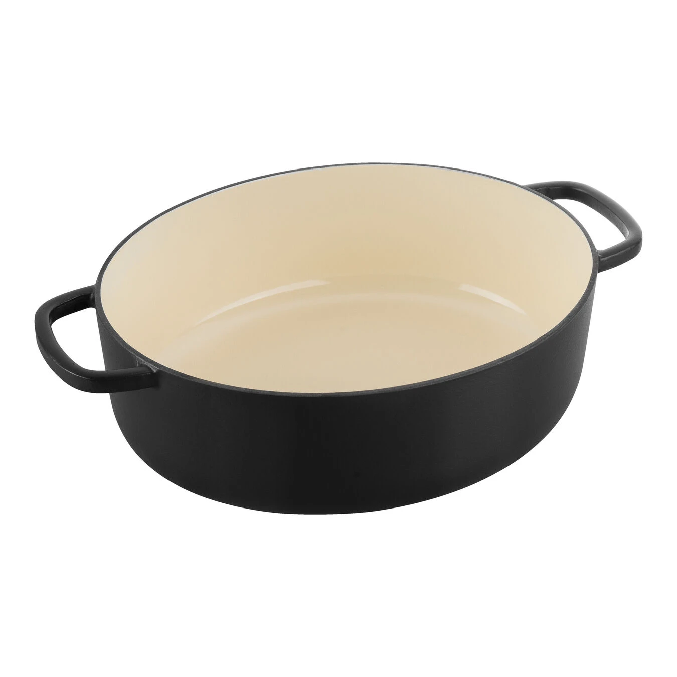 Ballarini Cocotte 29 Cm, Oval, Schwarz, Gusseisen – Bild 4