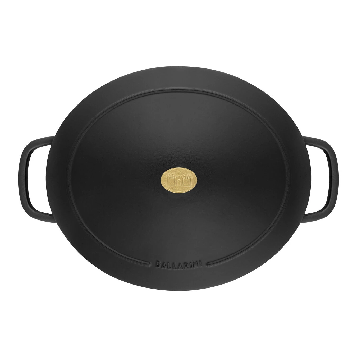 Ballarini Cocotte 37 Cm, Oval, Schwarz, Gusseisen – Bild 6