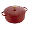 Ballarini Cocotte 24 Cm, Rund, Rot, Gusseisen