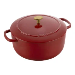 Ballarini Cocotte 24 Cm, Rund, Rot, Gusseisen