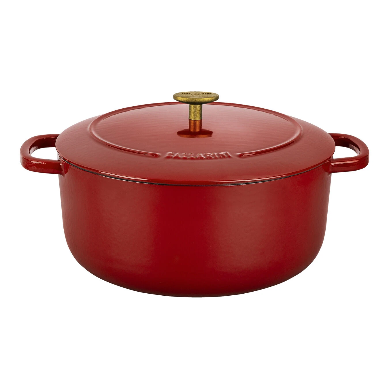Ballarini Cocotte 28 Cm, Rund, Rot, Gusseisen – Bild 2